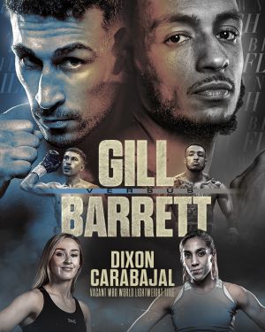 £60 TICKETS GILL VS BARRETT SATURDAY 13 APRIL 2024